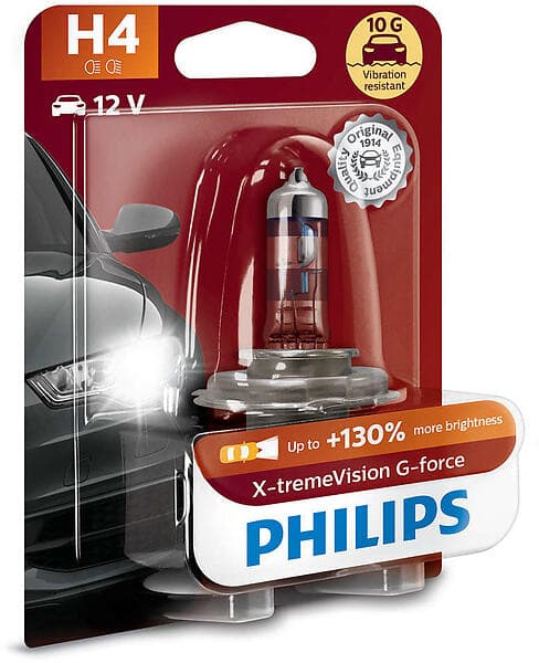 Philips X-tremeVision G-force 12342 H4 60/55W 12V