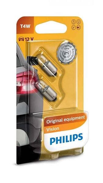 Philips Vision 12929 T4W 4W 12V (2-pack)