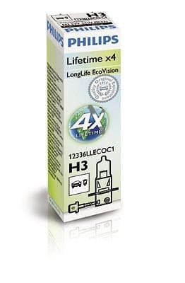 Philips LongLife EcoVision 12336 H3 55W 12V