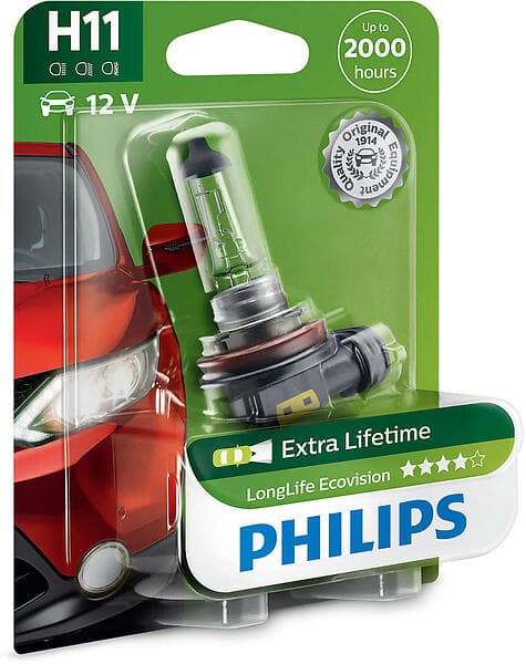 Philips LongLife EcoVision 12362 H11 55W 12V