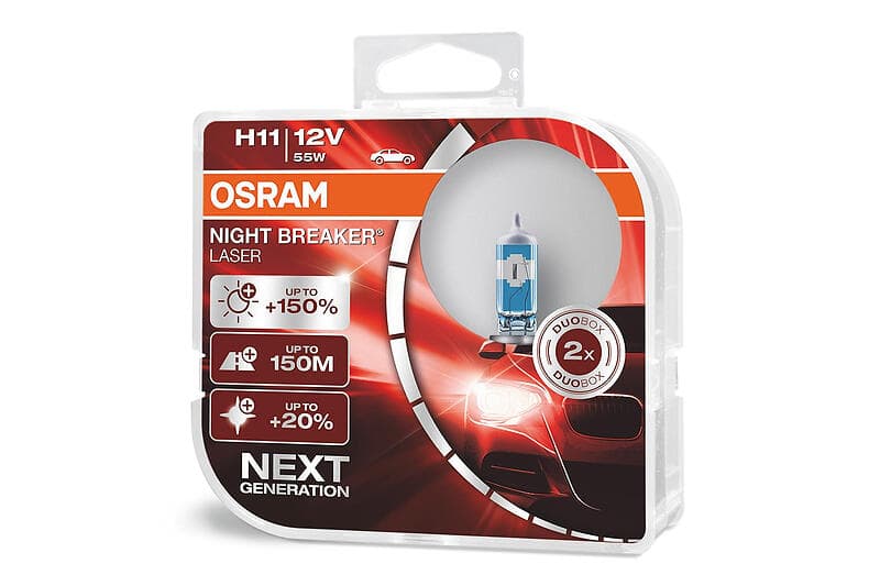 Osram Night Breaker Laser 64211 H11 55W 12V (2-pack)