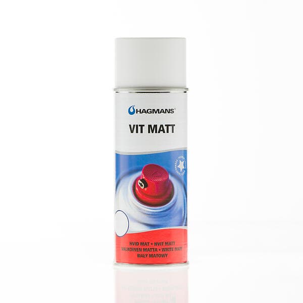 Hagmans White Matt Topcoat 11477 400ml