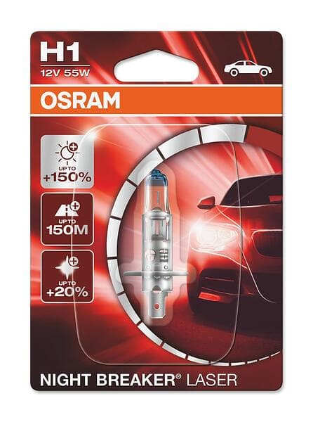 Osram Night Breaker Laser 64150 H1 55W 12V