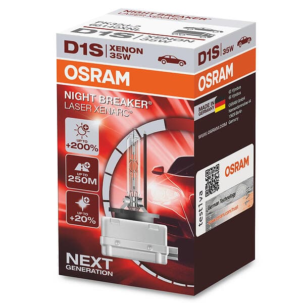 Osram Xenarc Night Breaker Laser 66140 D1S 35W 85V