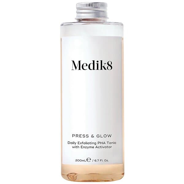 Medik8 Press & Glow Daily Exfoliating PHA Tonic Refill 200ml