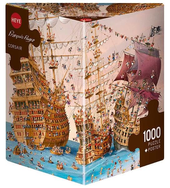 Heye Puzzle Corsair 1000 Bitar