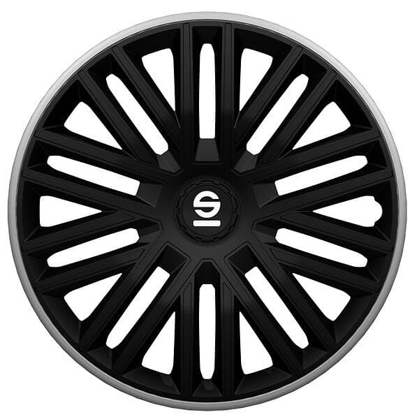 Sparco Bergamo 14" Svart/Grå 4st
