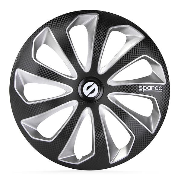 Sparco Sicilia 15" Svart/Silver Kol 4st