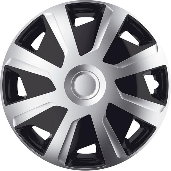 J-Tec Mistral 15" Silver/Svart 4st
