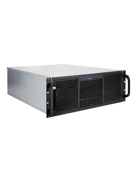 Inter-Tech IPC 4U-40255 (Silver/Svart)