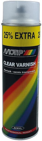 Motip Varnish Matt Clear Coat 500ml