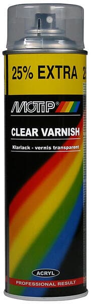 Motip Varnish Gloss Clear Coat 500ml