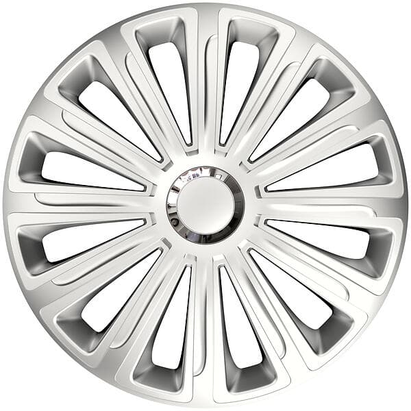 HP Autozubehör Trend 16" Silver Krom 4st