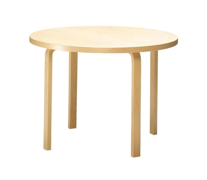 Artek 90A Matbord Ø100cm