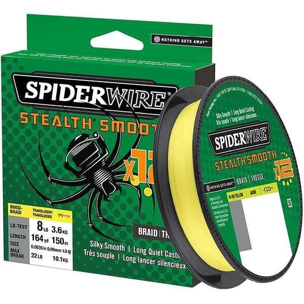 Spiderwire Stealth Smooth x12 0.11mm 150m