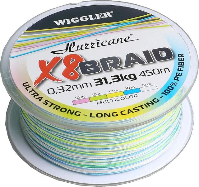 Wiggler Hurricane X8 Braid 0.32mm 450m