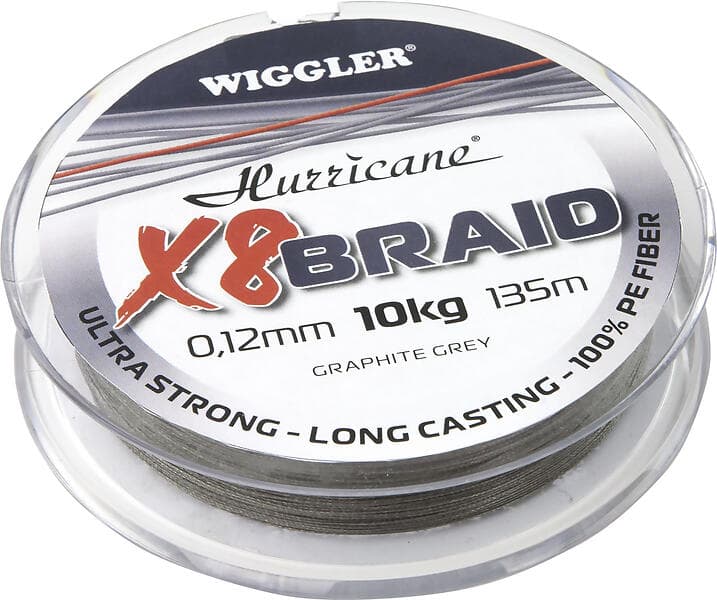 Wiggler Hurricane X8 Braid 0.18mm 135m
