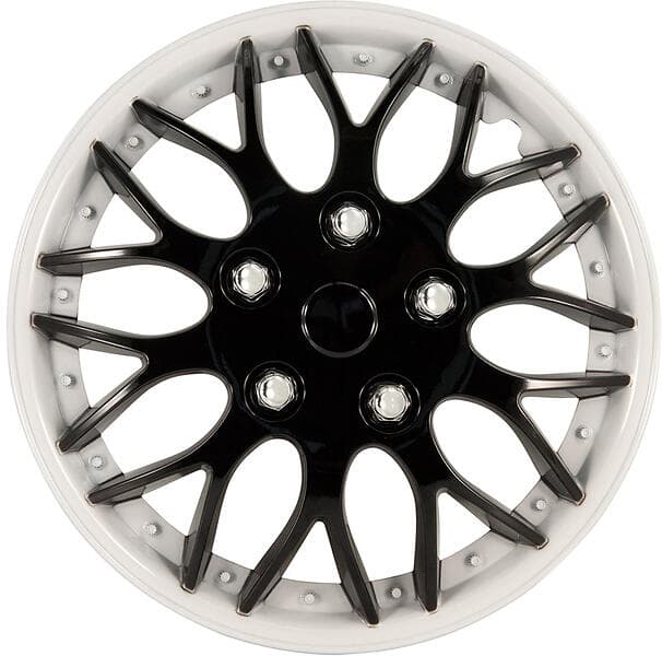 Auto-Style Missouri 16" Svart/Vit 4st