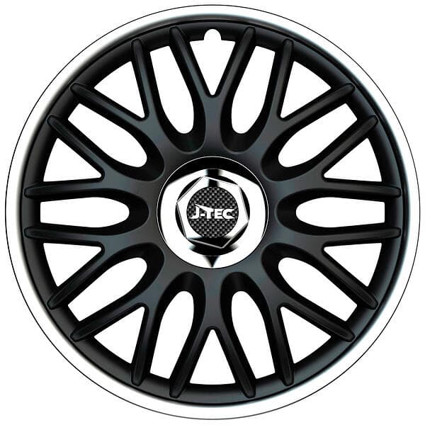 J-Tec Order R 16" Svart/Silver 4st