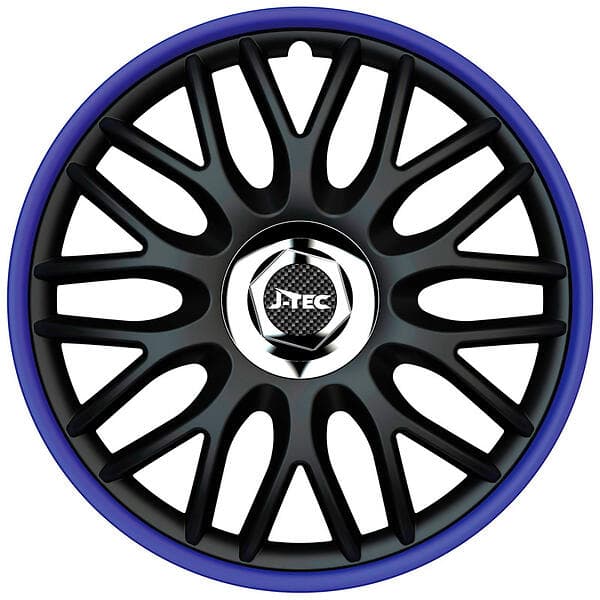 J-Tec Order R 16" Svart/Blå 4st