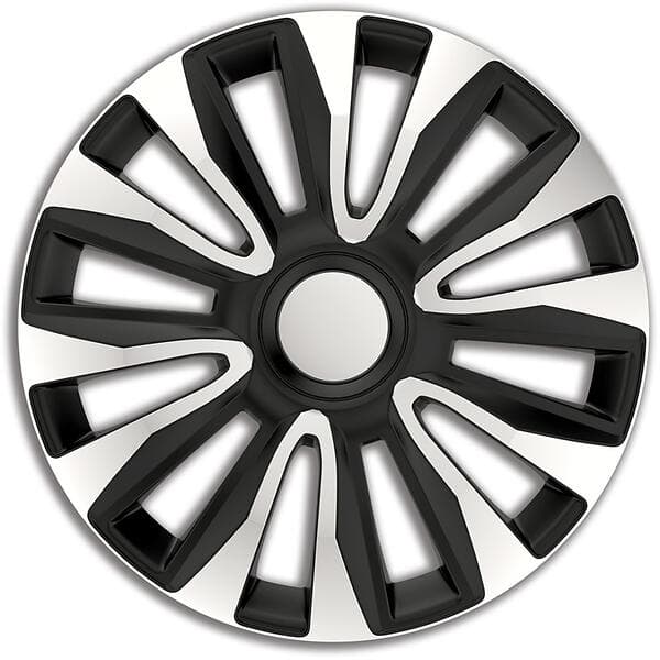 Auto-Style Avalone 16" Silver/Svart 4st