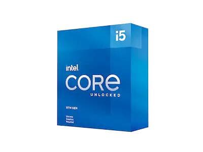 Intel Core i5 11600KF 3,9GHz Socket 1200 Box without Cooler