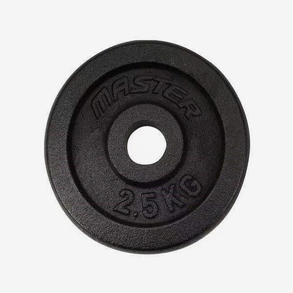 Master Fitness Skolvikter 30mm 2,5kg