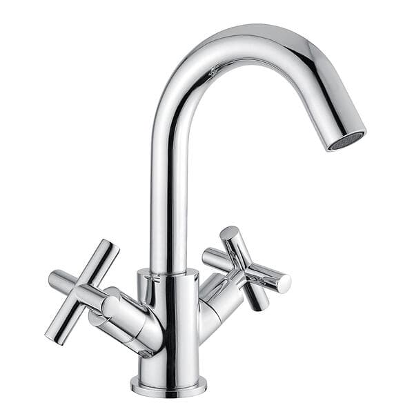 Duschbyggarna Rodos Tvättställsblandare 7334CR-S (Krom)