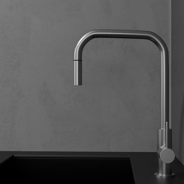 Scandtap Accent Square Köksblandare 30110 (Steel)