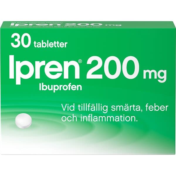 Ipren 200mg 30 Tabletter