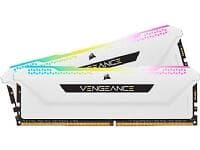 Corsair Vengeance White RGB Pro SL DDR4 3600MHz 2x16GB (CMH32GX4M2D3600C18W)