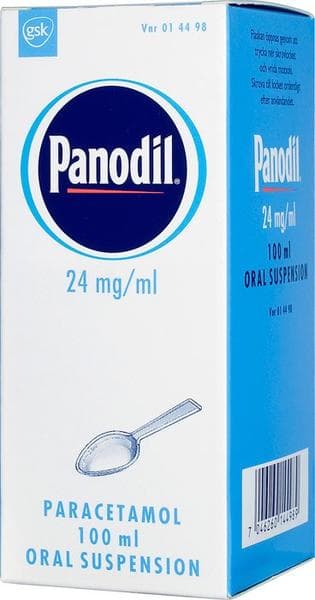 Panodil Flytande 24mg/ml 100ml