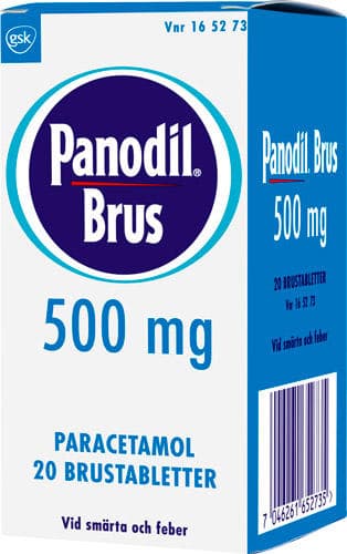 Panodil 500mg 20 Brustabletter