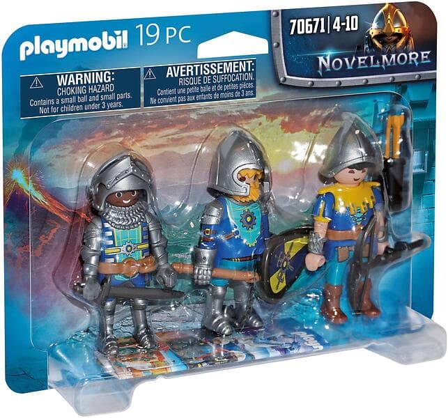 Playmobil Novelmore 70671 Novelmore Riddare 3-pack