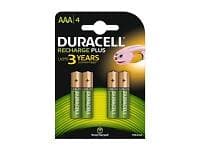 Duracell Recharegeable AAA 750 mAh (HR3-B) 4-pack