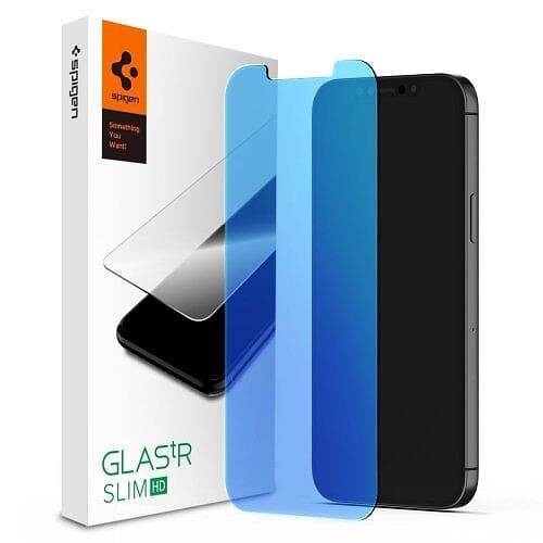 Spigen GLAS.tR Slim HD AntiBlue for iPhone 12 Mini