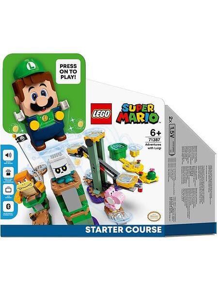 LEGO Super Mario 71387 Äventyr Med Luigi Startbana