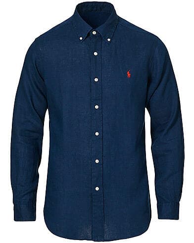 Ralph Lauren Polo Linen Custom Fit Shirt (Herr)