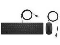 HP Pavilion Wired Keyboard and Mouse 400 (SV)