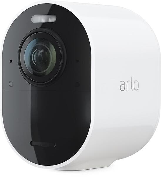 Arlo Ultra 2 4K trådlös säkerhetskamera (tillbehör, vit) - Nyskick - i originalförpackning