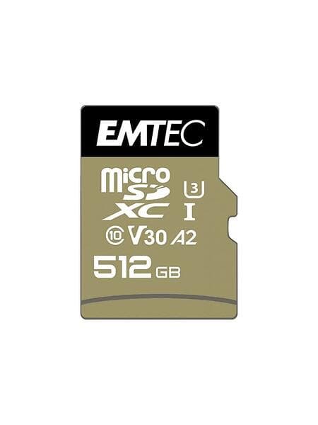 EMTEC Speedin microSDXC Class 10 UHS-I U3 512GB