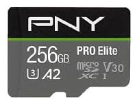 PNY Pro Elite microSDXC Class 10 UHS-I U3 V30 A2 100/90MB/s 256GB