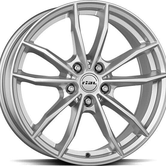 Rial X12 Polar Silver 7.5x17 5/112 ET27 CB66.6