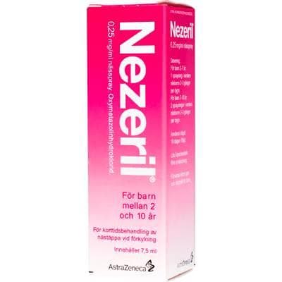 Nezeril Nässpray 0,25mg/ml 7,5ml