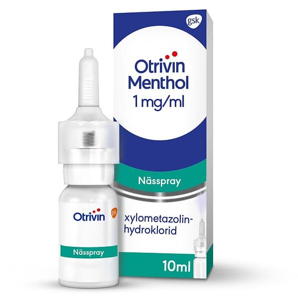 Otrivin Menthol Nässpray 1mg/ml 10ml