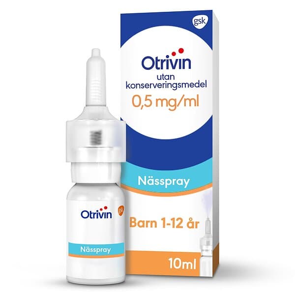 Otrivin Nässpray 0,5mg/ml 10ml