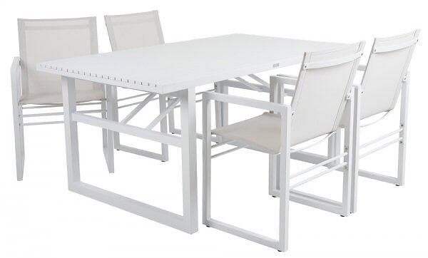 Brafab Grupp Vevi 160x90cm (inkl. 4st Karmstolar)