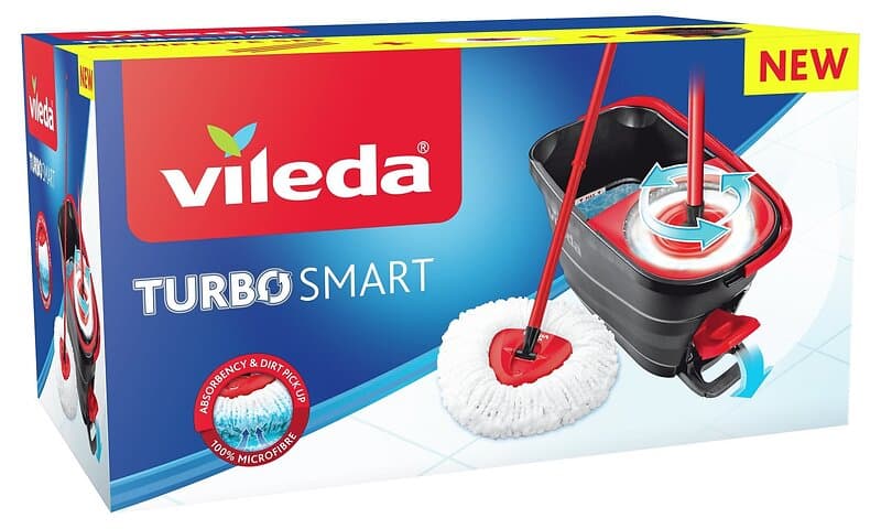 Vileda Turbo Smart Mop & Bucket Set