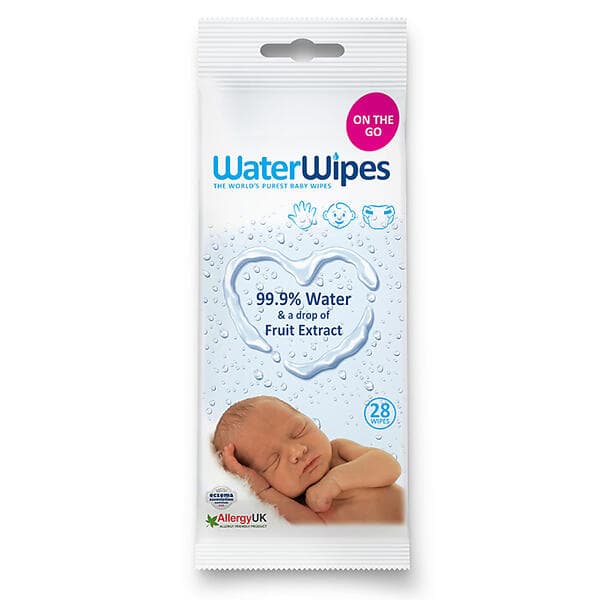 WaterWipes Original Biodegradable Baby Wipes 28st