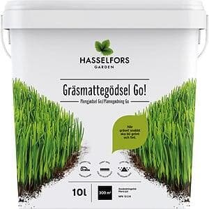 Hasselfors Garden Gräsmattegödsel Go! 10L